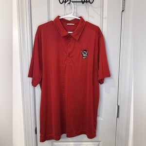 Cutter & Buck Red Polo with Embroidered Logo